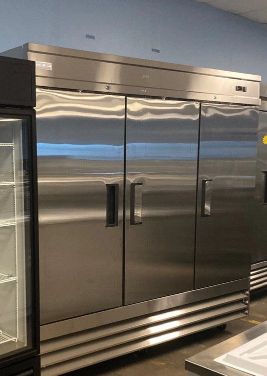 CES 3 Door Stainless Steel Freezer