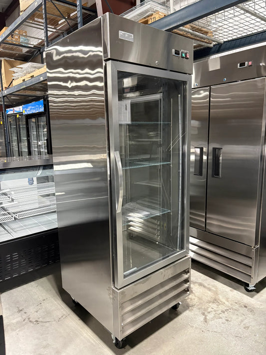 CES Single Glass Door Freezer