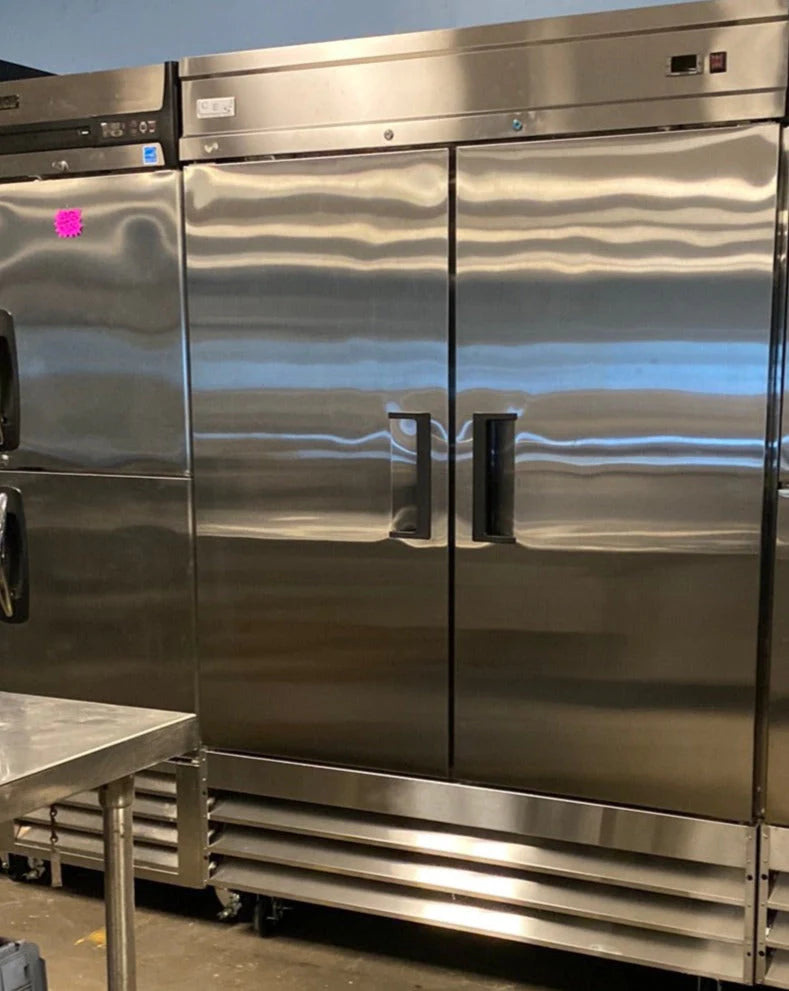 CES Double Door Stainless Freezer