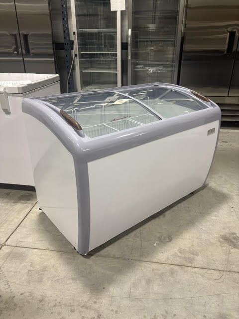 CES 50" Curved Slide Top Freezer
